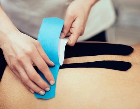 Chiropractic Wheaton MD Kinesio Taping